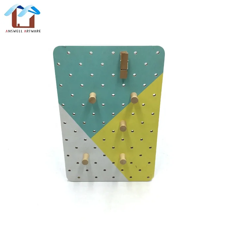 Customized White Cloud Shaped Wall Organizer Wall Hanging Jewelry Organizing Storage Plaque Pegboard