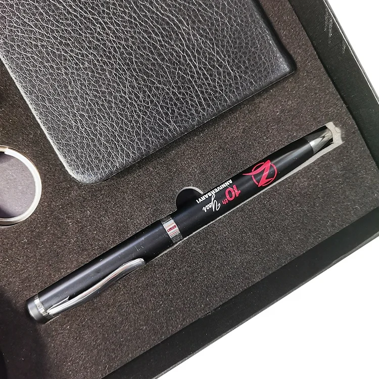 Бизнес-подарочный набор USB мини-блокнот держатель для карт ключей индивидуальные подарки продвижения