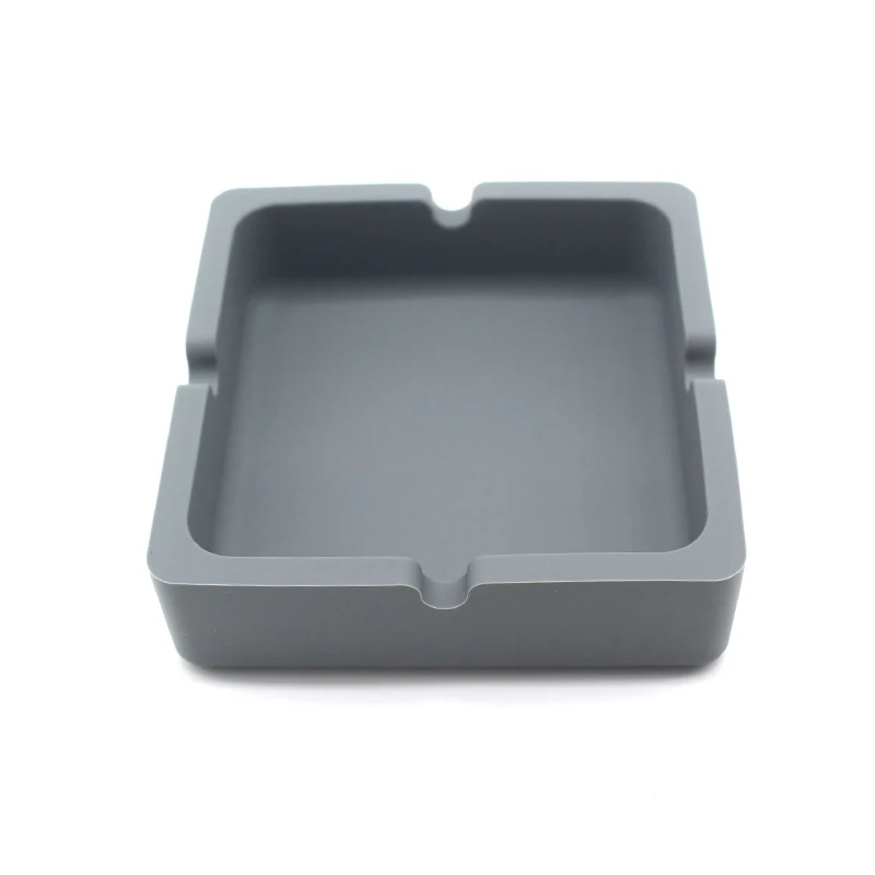 Портативная термостойкая силиконовая пепельница для сигар с логотипом на заказ, безопасная, небьющаяся, гибкая, не горючая, пепельница для сигарет из силикона