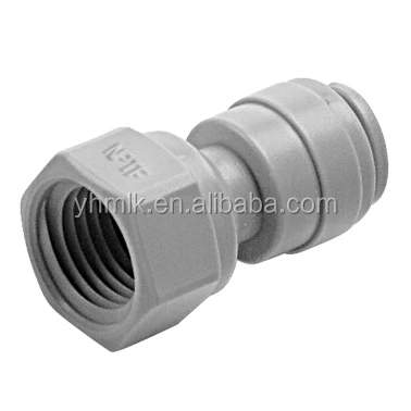 DM Adapter plastic NPTF Thread for Beverage Dispenser male Female water pipe tube quick fittings Valve  Hose Connectors