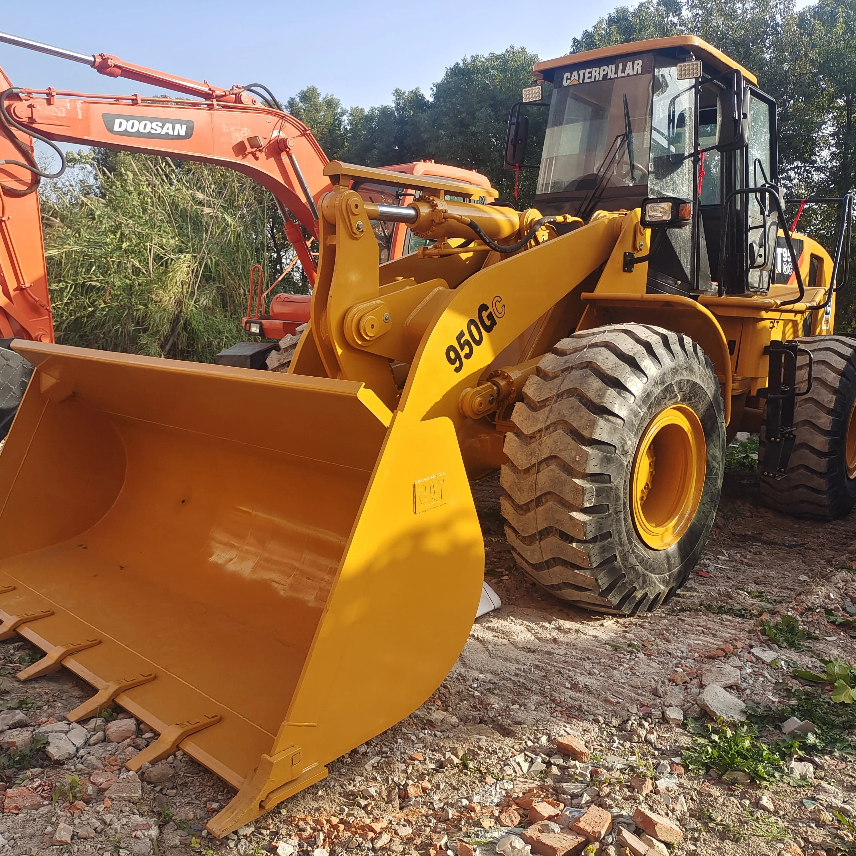 Используемые оригинальные колесные погрузчики Cat 950GC с хорошей производительностью высокое качество по низкой цене распродажа
