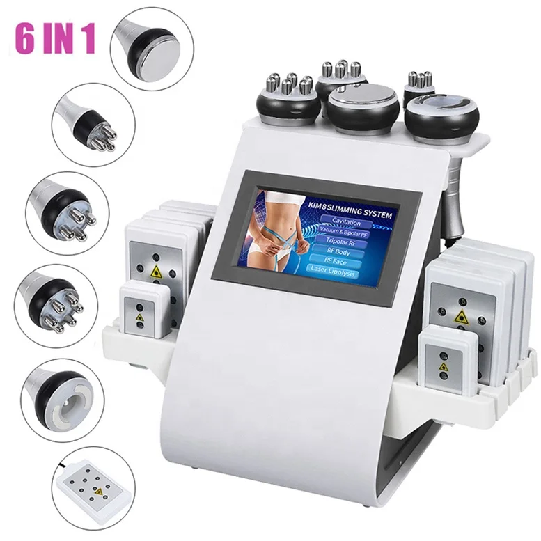Professionnel 40 K RF Lipocavitation Cabitacion Lipolazer Machine Liposuction Ultrasonido Laserlipo Cavitacion Y Radiofrecuencia
