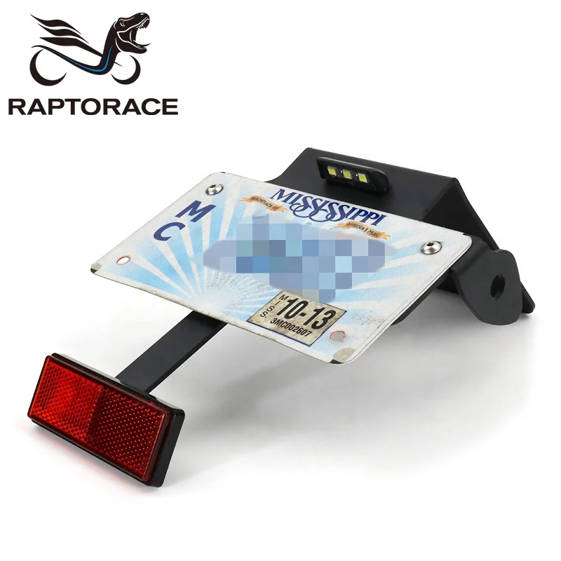 Raptorace fit for Honda MSX 125 Maftermarket aluminum number license plate holder fender eliminator tail tidy