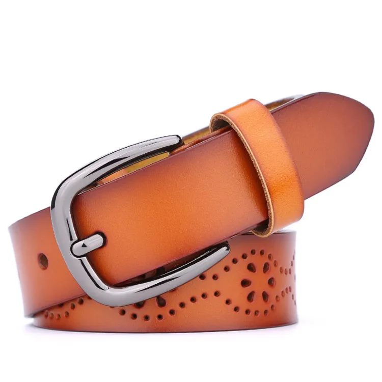 IGM Brand latest arrival custom design luxury leopard fashion customized women pu leather belts