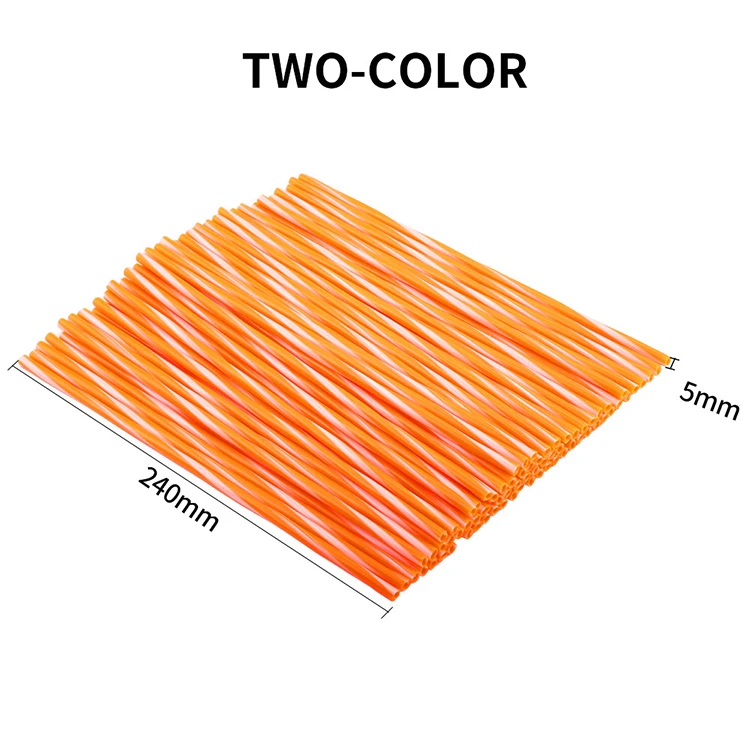 Quickly Delivery Wholesale Motocross Decorate Protector Accessories Spoke Sets Colorful Cool EP Material Short Spokes