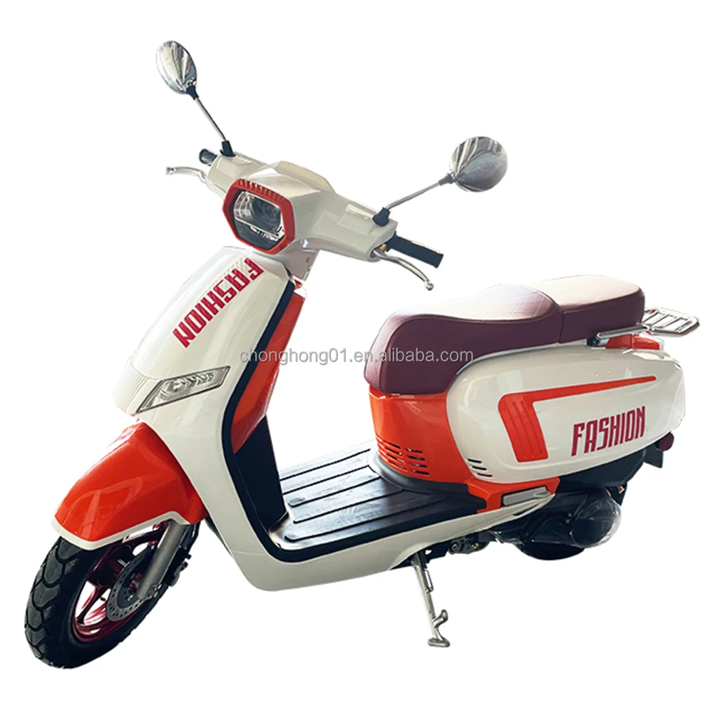 Hot Sale 4-stroke Air-cooling Gasoline Motorcycle Moped 85km/h Motorbikes Fashion Adults City Scooter 125cc Gas Scooter (STELLA)