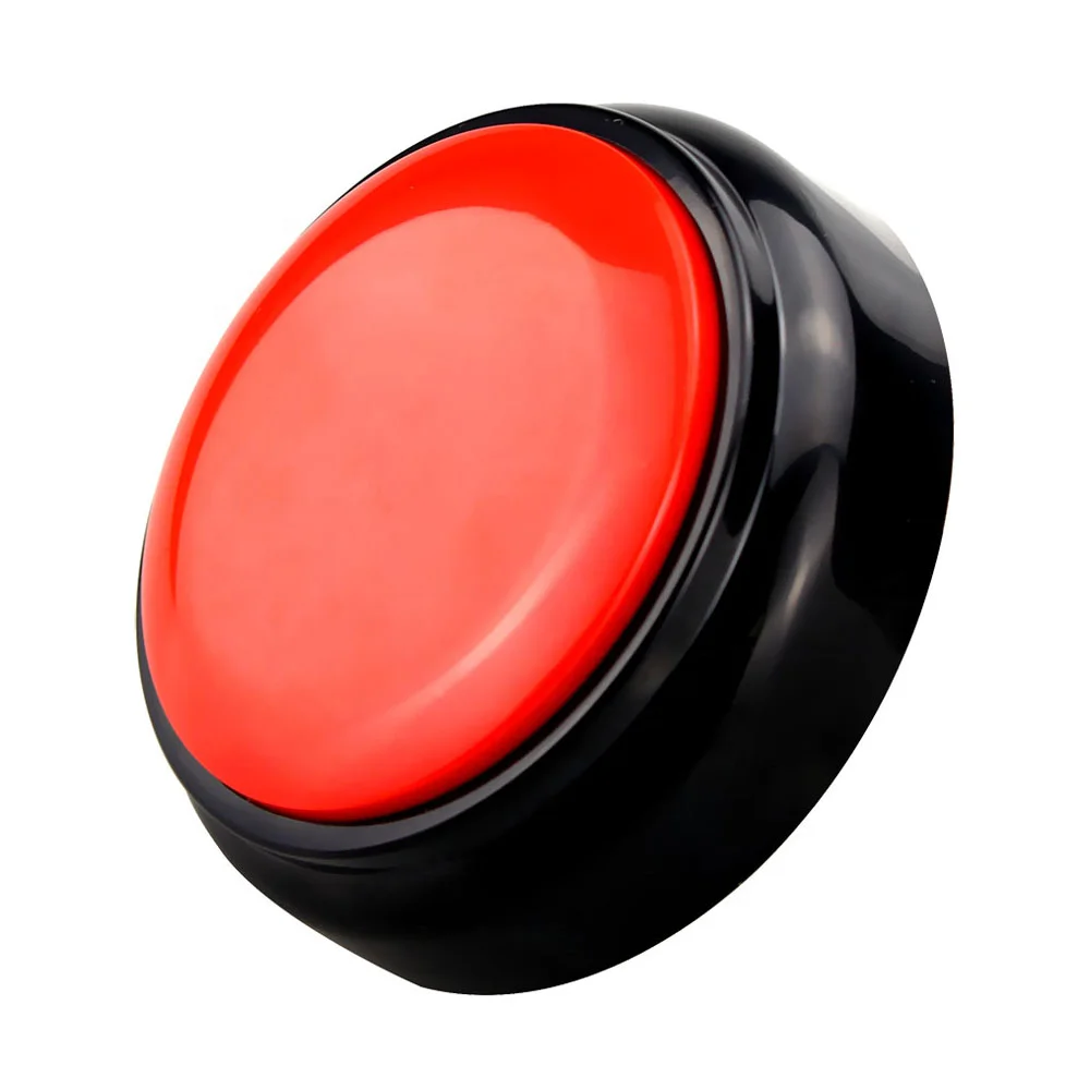 CE EN71 Voice Recording Button Easy Button Record 30 Seconds Talking Message Funny Office Gift prerecorded sound button battery