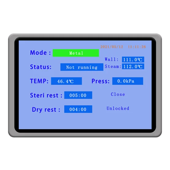 surgical devices digital autoclave b class steriliser medical tabletop