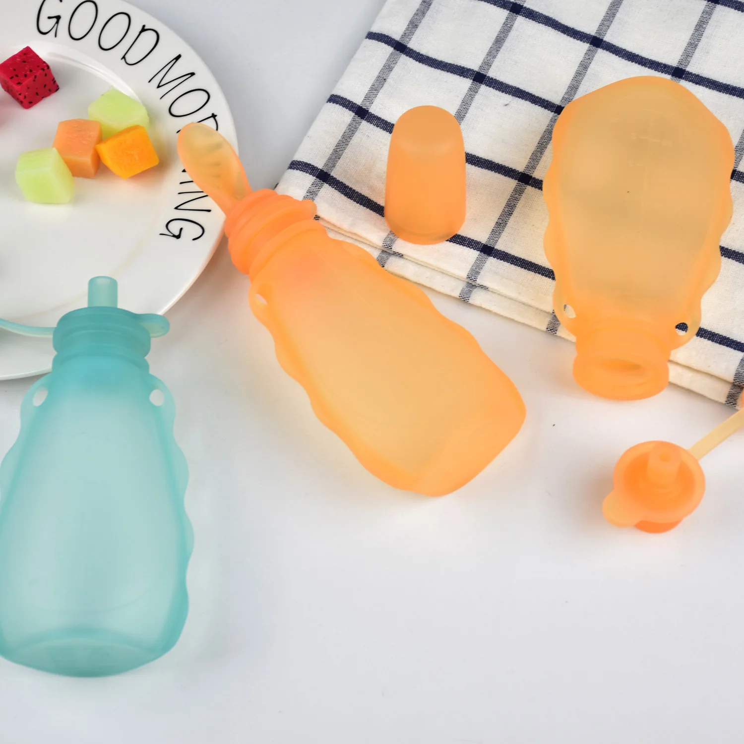 Wholesale Food Grade Reusable Bpa Free 180Ml Silicone Baby Colostrum Collector Breastmilk Breast Milk Storage Bag