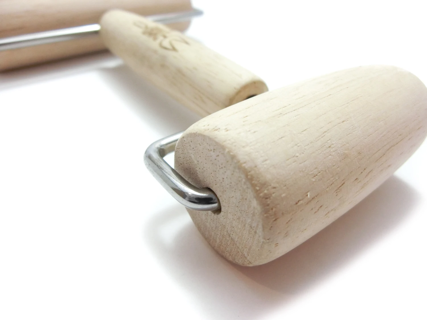 Factory Wholesale Beech Wood Pastry Pizza Rolling Pin For Home Kitchen Baking Pizza Dough Roller