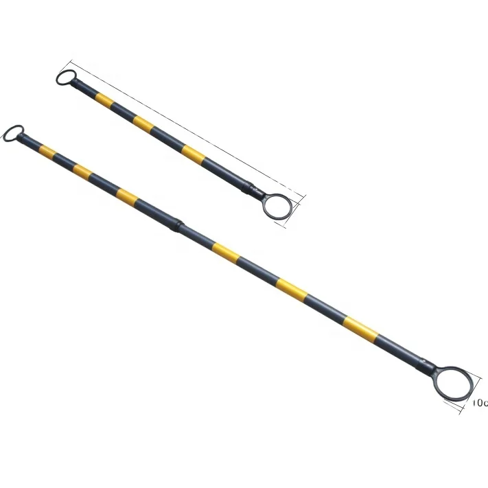 Factory Direct Sales Reflective Plastic Retractable Bar Warning Cone Bar For Road Construction