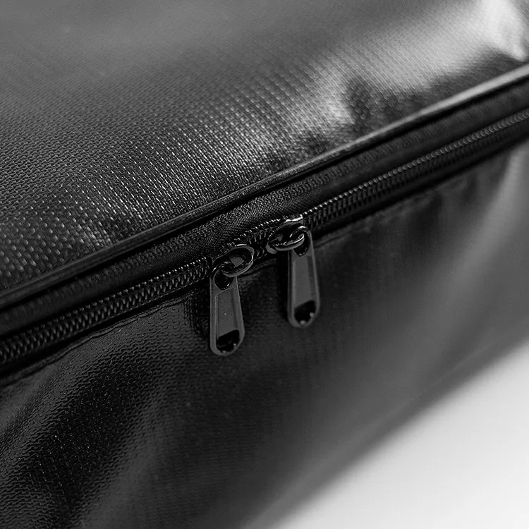 Portable Durable Fire-Resistant Important Document Case Premium Fireproof Waterproof Large Capacity with Combination Lock Bag