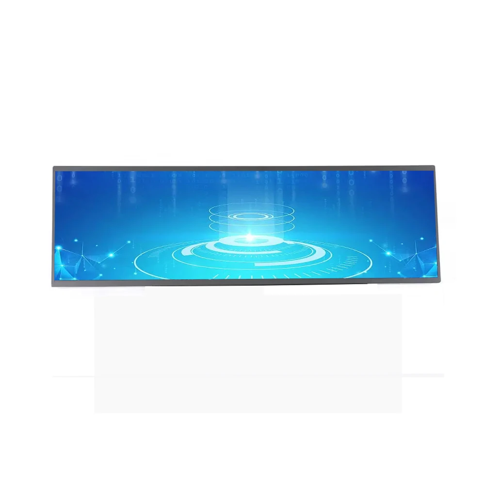 High brightness 29 inch advertising shelf display 1920(RGB)*540 resolution industrial DV290FBM-N10 29 inch stretch lcd display