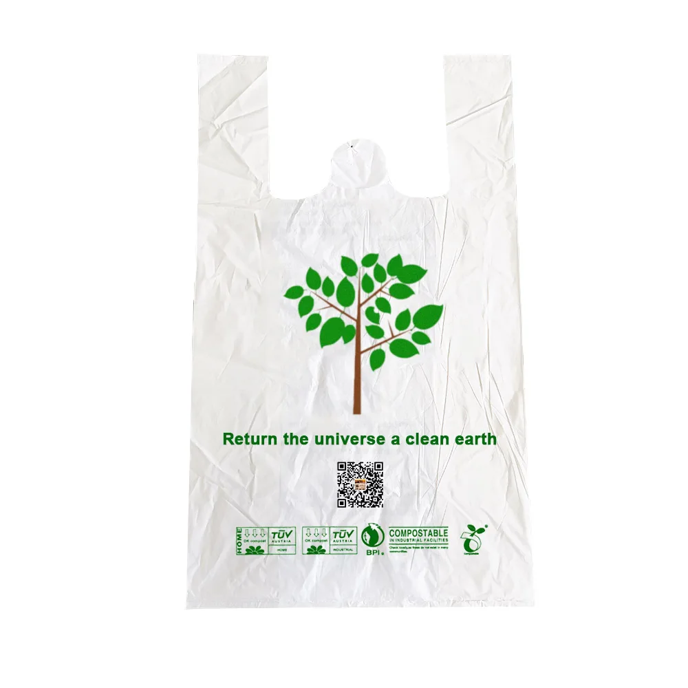 Cheap Customized 100% Biodegradable Plastic Bags Wholesale