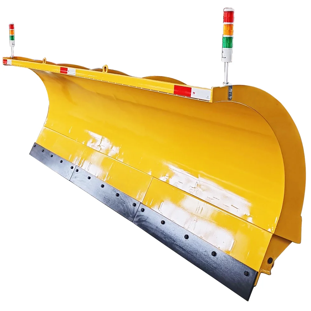 Heavy Duty Skid Steer Loader Attachment Snow Plough Grader Scraper Snow Removal Blade For Tractors