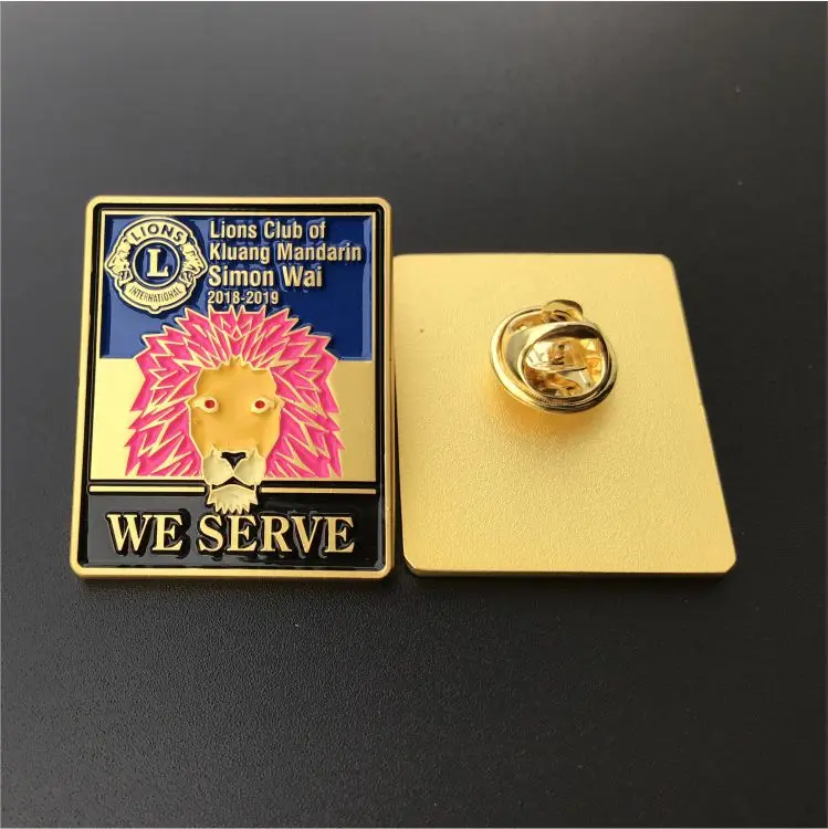 Customized Baking Lacquer Emblem for High-grade Pure Copper Metal Chest