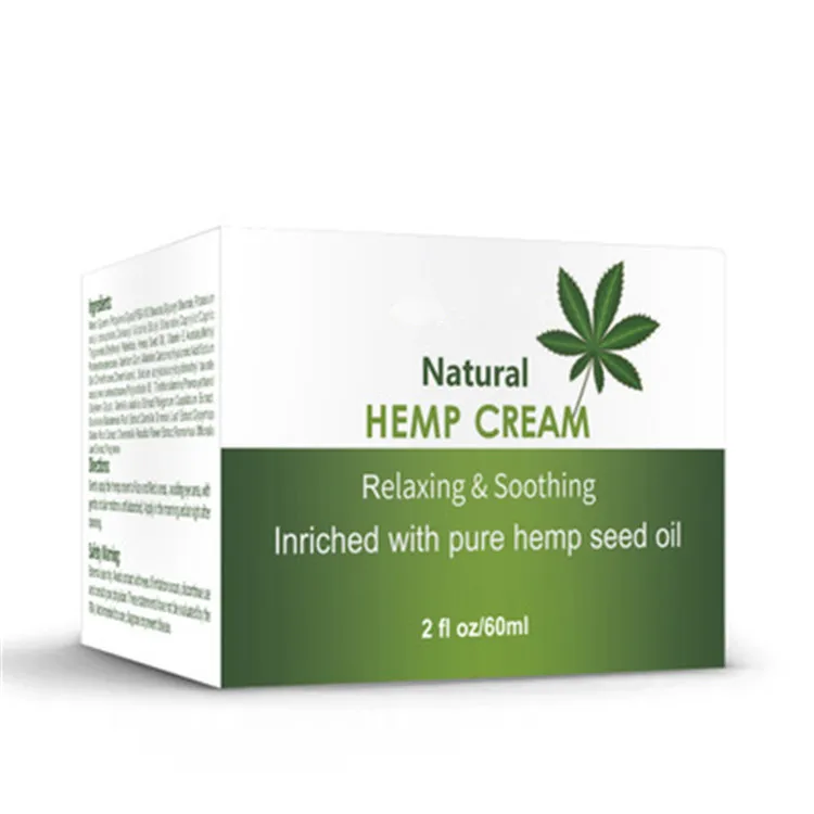 
Hot Sales Private Label Natural Organic Lighting Whitening Hemp Oil Face Cream 