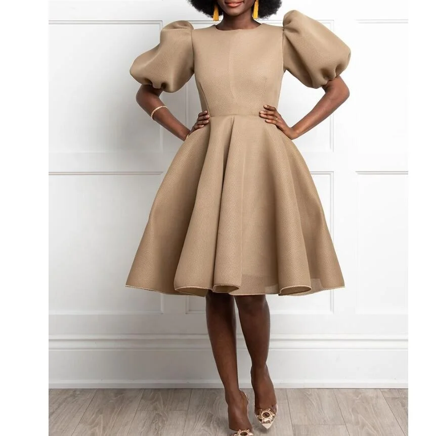 China wholesale new arrival casual summer dresses fashion African lady dress women dress