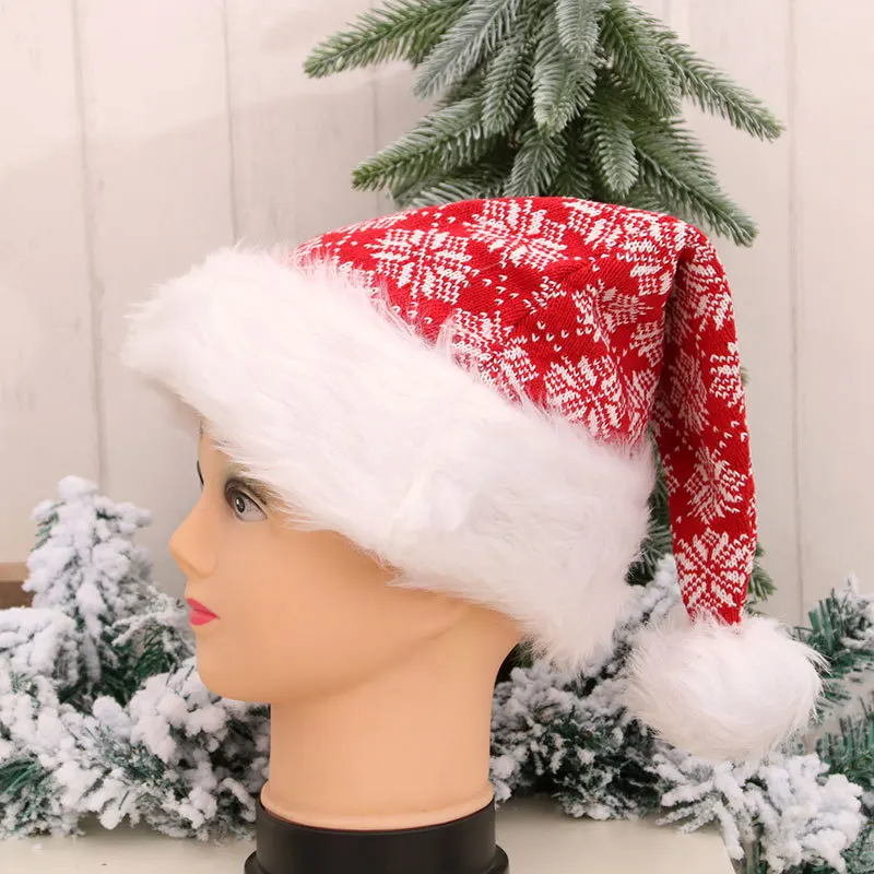 Wholesale Christmas decoration new year sombreros felt children christmas hat santa claus hat