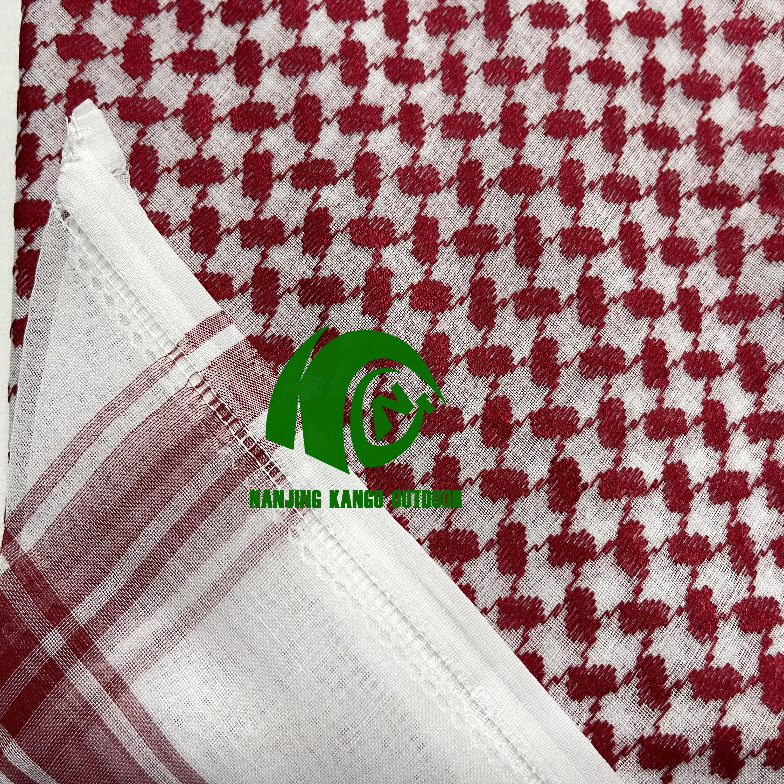 Kango Hot Sale Arab Scarf Shawl Chiffon Hijab Turban Printed Plaid Long Scarf Middle East UAE Dubai Qatar Palestine Headscarf