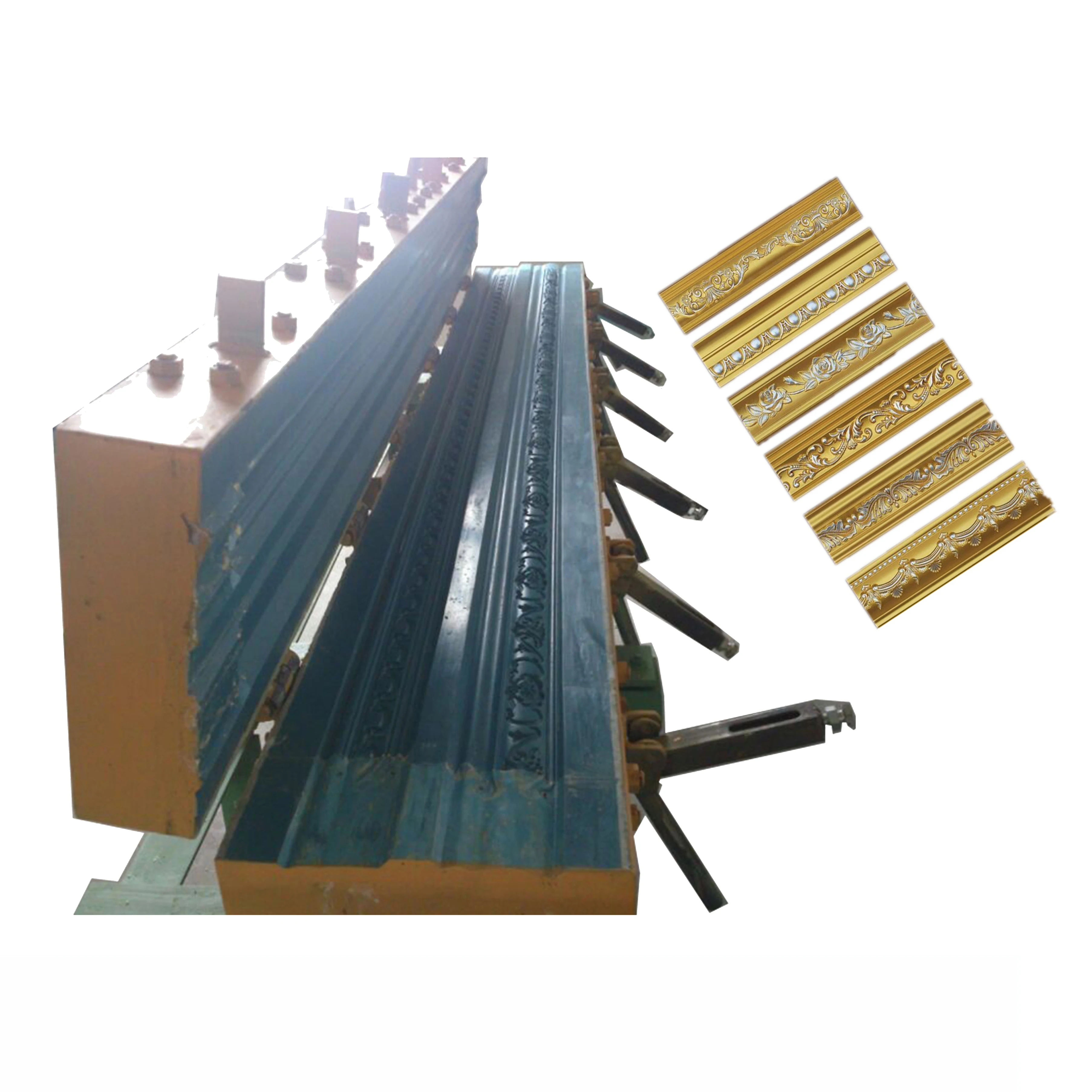 Polyurethane PU Rigid Foam Cornice Injection Molding Mould Machine