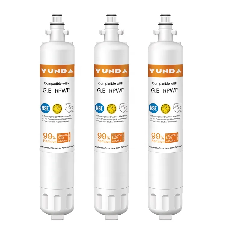 Протестировано и сертифицировано NSF,WQA и IAPMO против NSF/ANSI 42 для фильтрации 99% хлора, oem холодильник фильтр для воды картридж