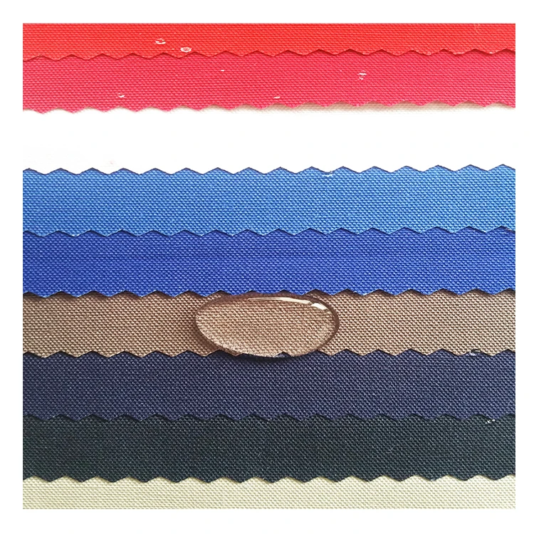 wholesale oekotex breathable TC waterproof spandex twill fabric for industry workwear