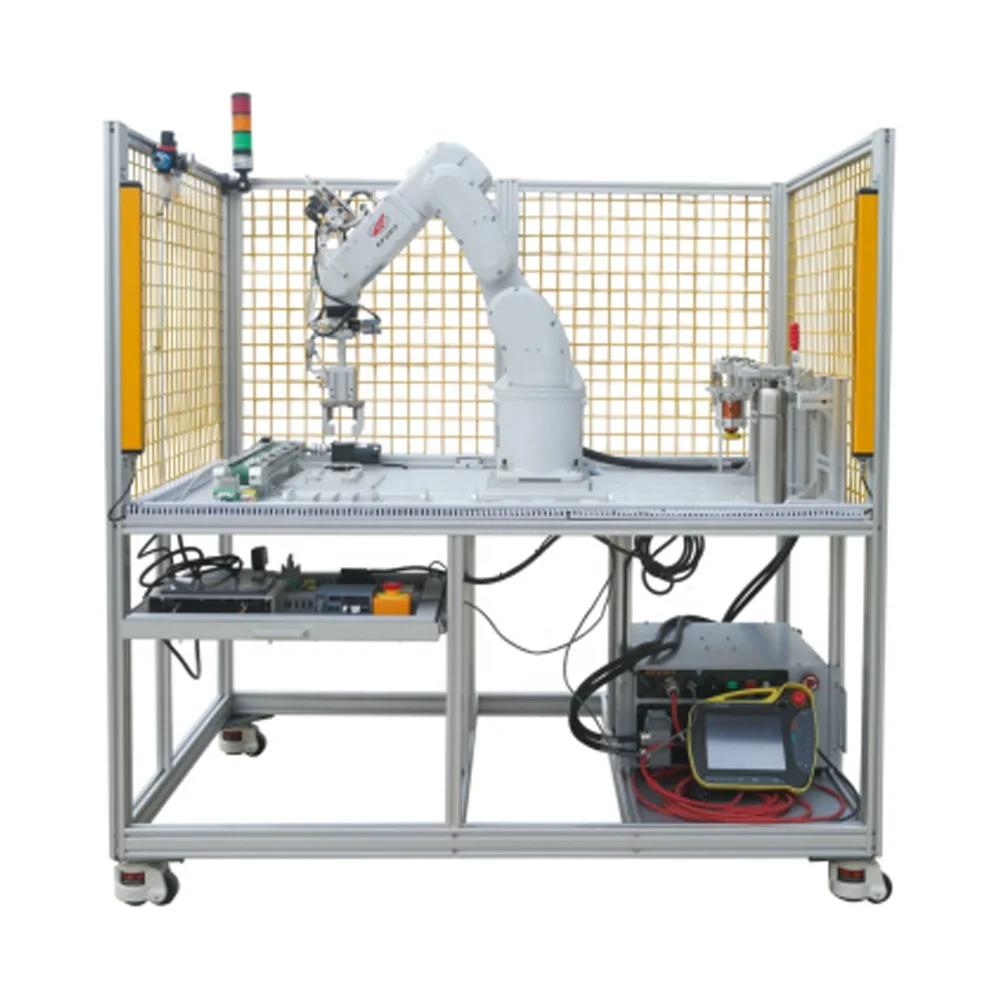 Industrial Robot mechatronics training system technical teaching equipment
