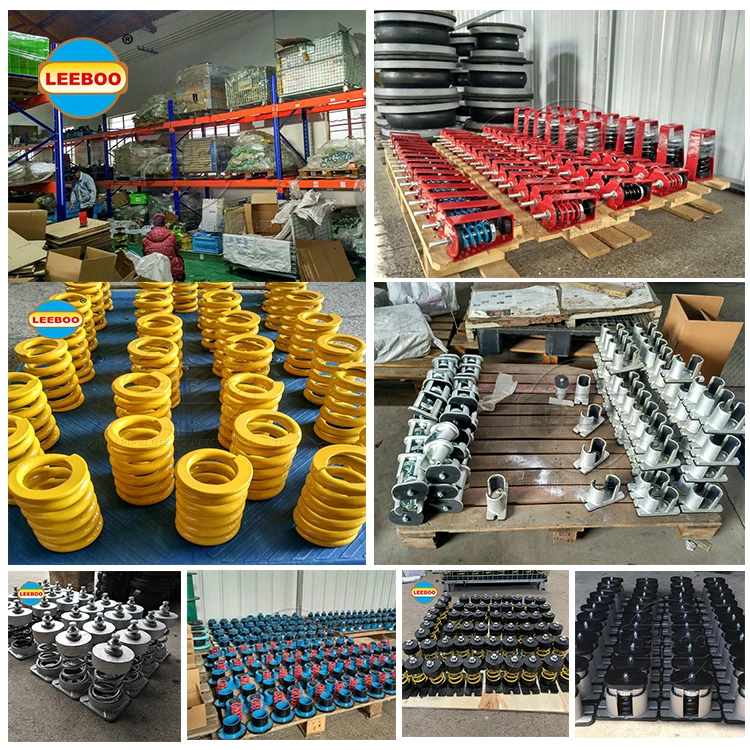 Air conditioning ceiling fan sound isolation hanging anti vibration damping mount spring shock absorber isolator damper