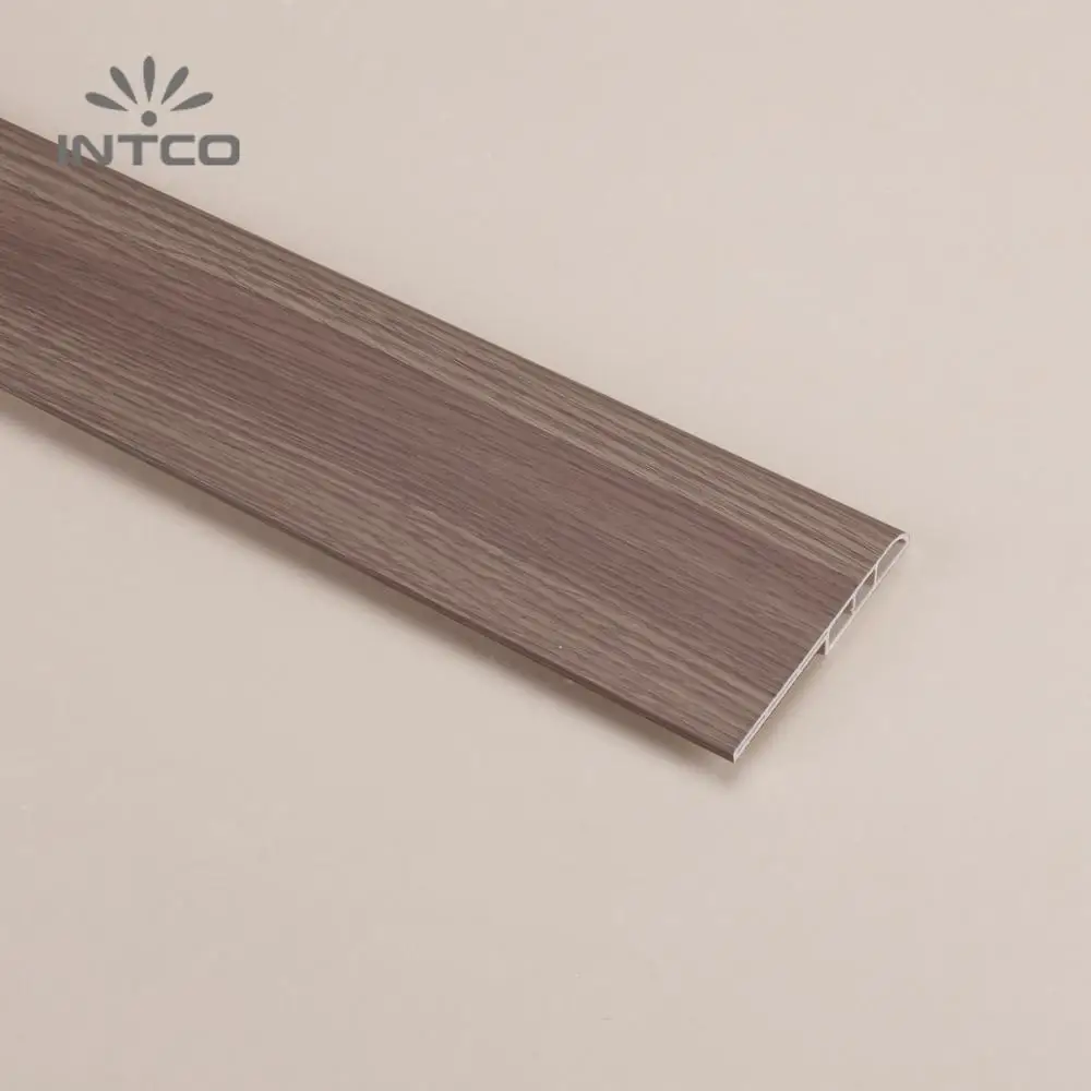 Оптовая продажа, водостойкая декоративная доска для пола из ПВХ цвета древесины, 10 см