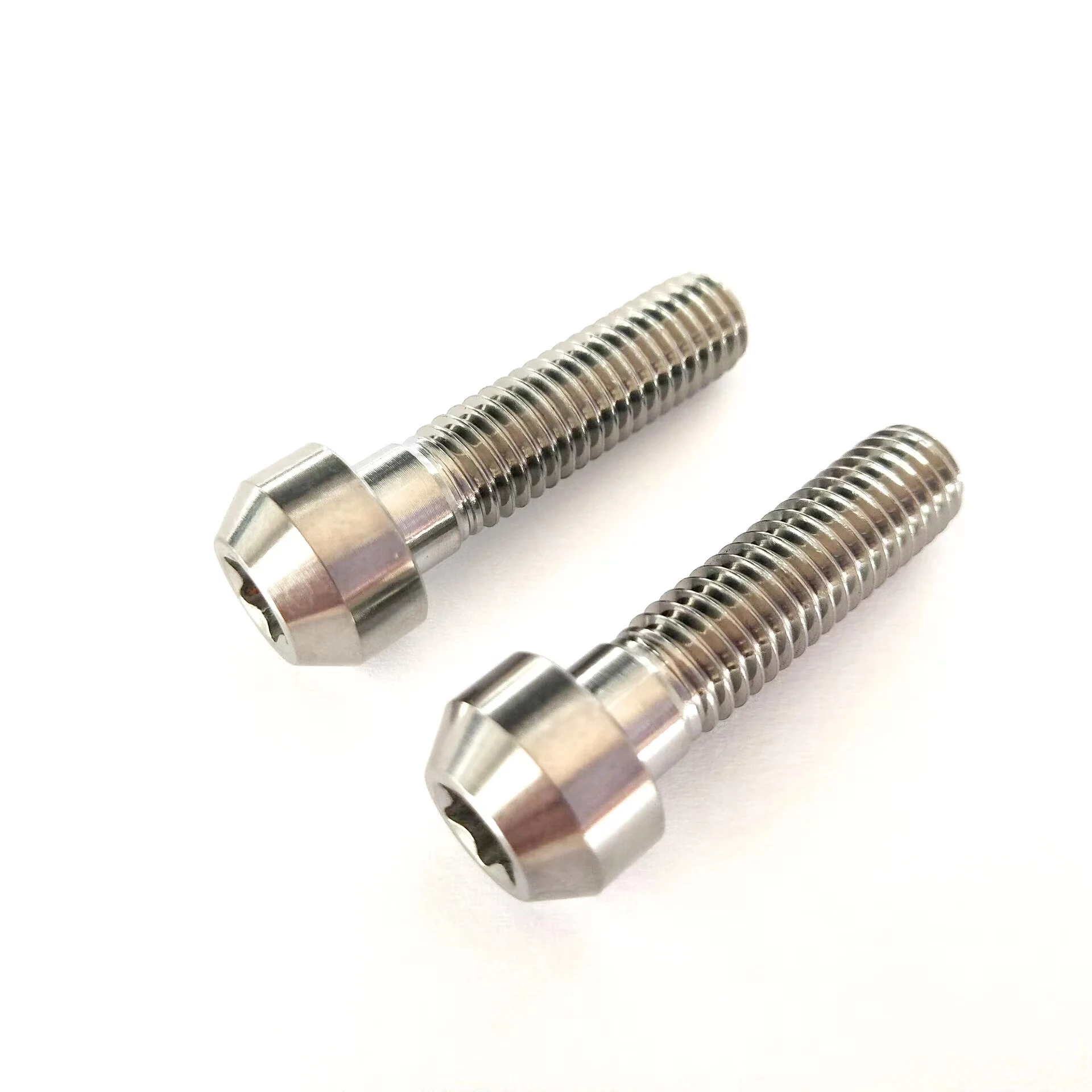 Titanium alloy motorcycle high strength multi color hexagon socket head screw