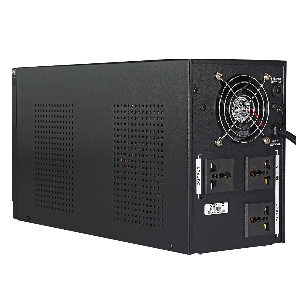 Good Performance 2000va 3000va Offline UPS Line Interactive DC to AC Solar UPS Power Supply for PC Computer Desktop