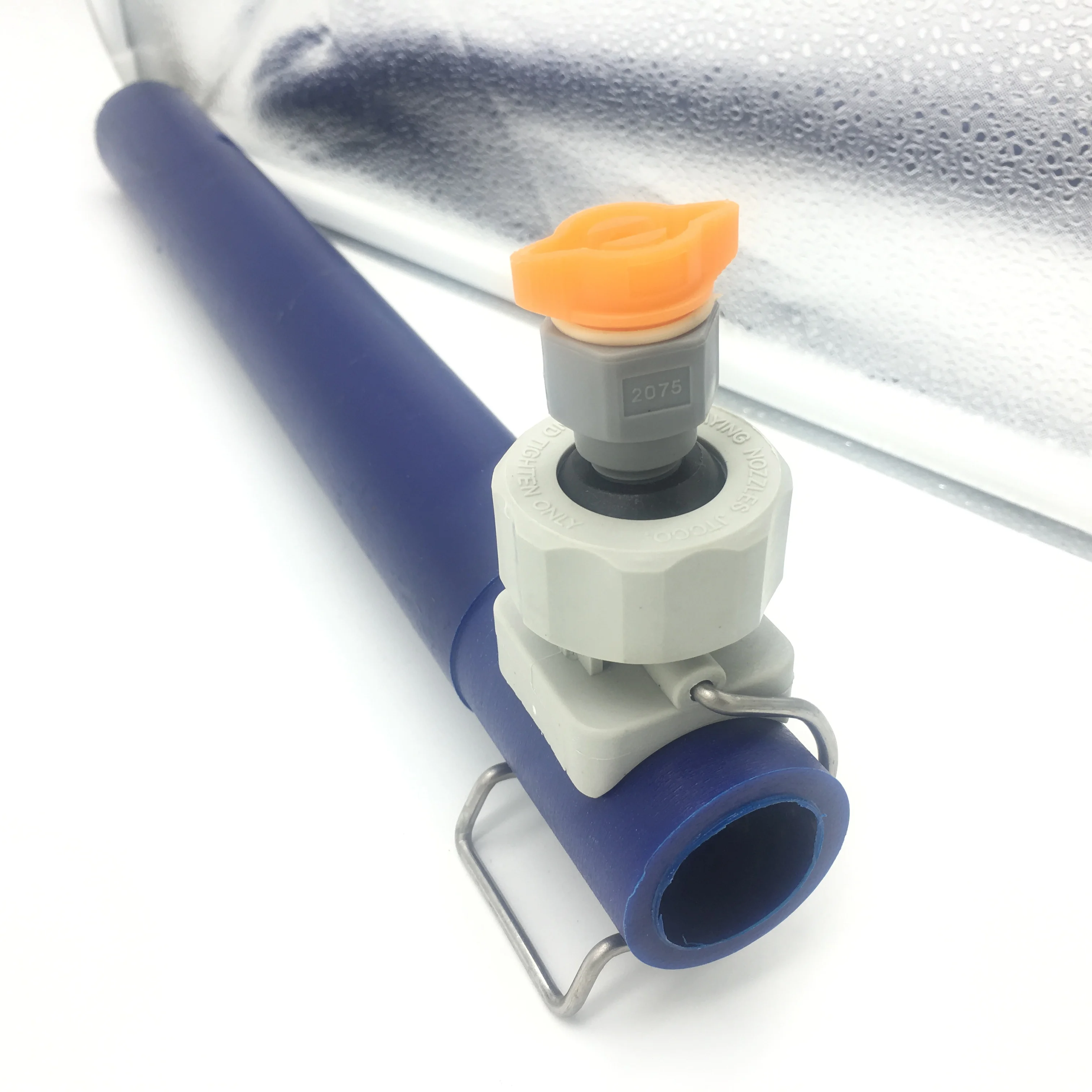 Plastic quick release and dismantle solid /full jet cone spray nozzle
