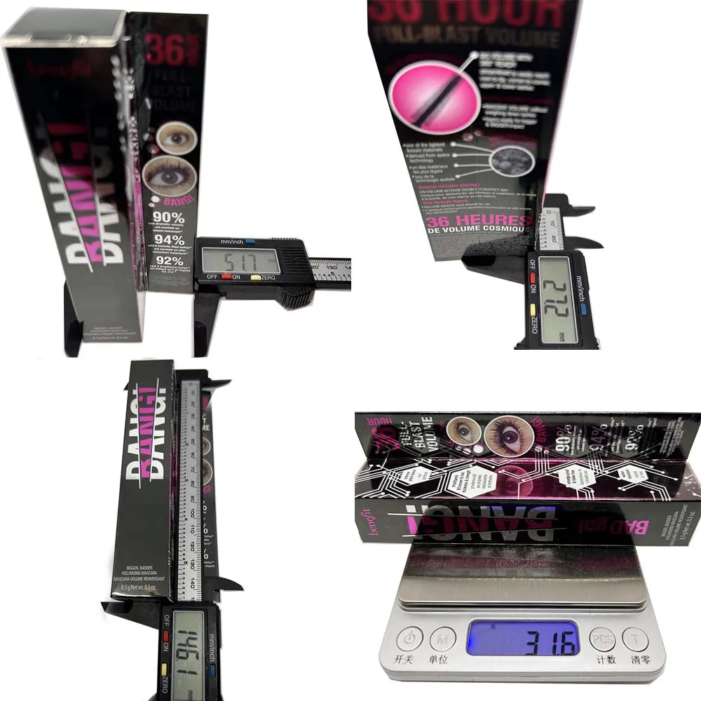 Hot-selling Long Lasting Waterproof Mascara Black Volumizing Fiber EyeLash Mascara