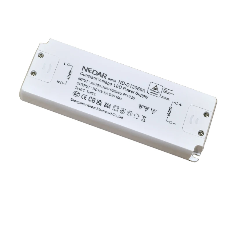 Wholesale TUV CE Approval High Efficiency AC 100-240V DC 12V 24V 6W 10W 12W 15W 18W 24W 30W 36W 45W 50W 60W CV LED Drivers