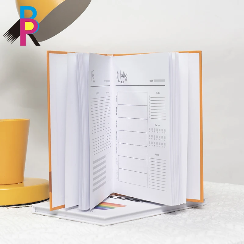 Wholesale custom printing motivational journal mental health journal goal planner journal