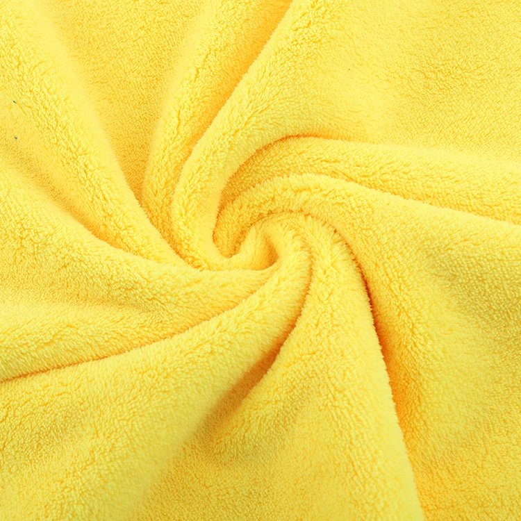 High Quality Drying  500 GSM Microfiber Car Wash Towel Absorbent Cleaning of Towel