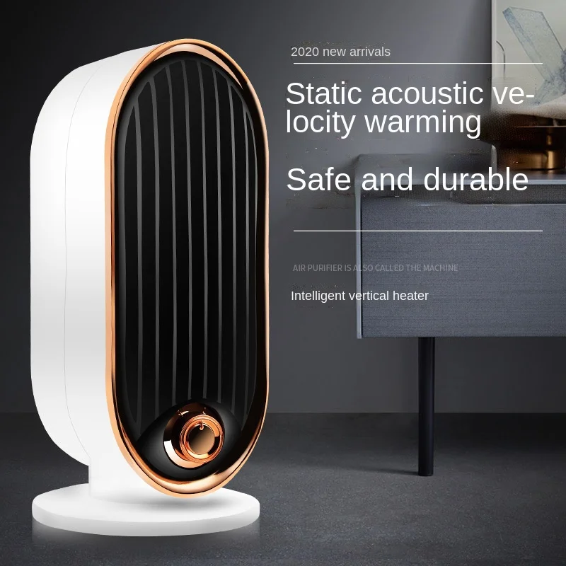 220V PTC Portable Electric Heater Fan Cartoon Mini Radiator Winter Warmer Travel Gift USB Charge