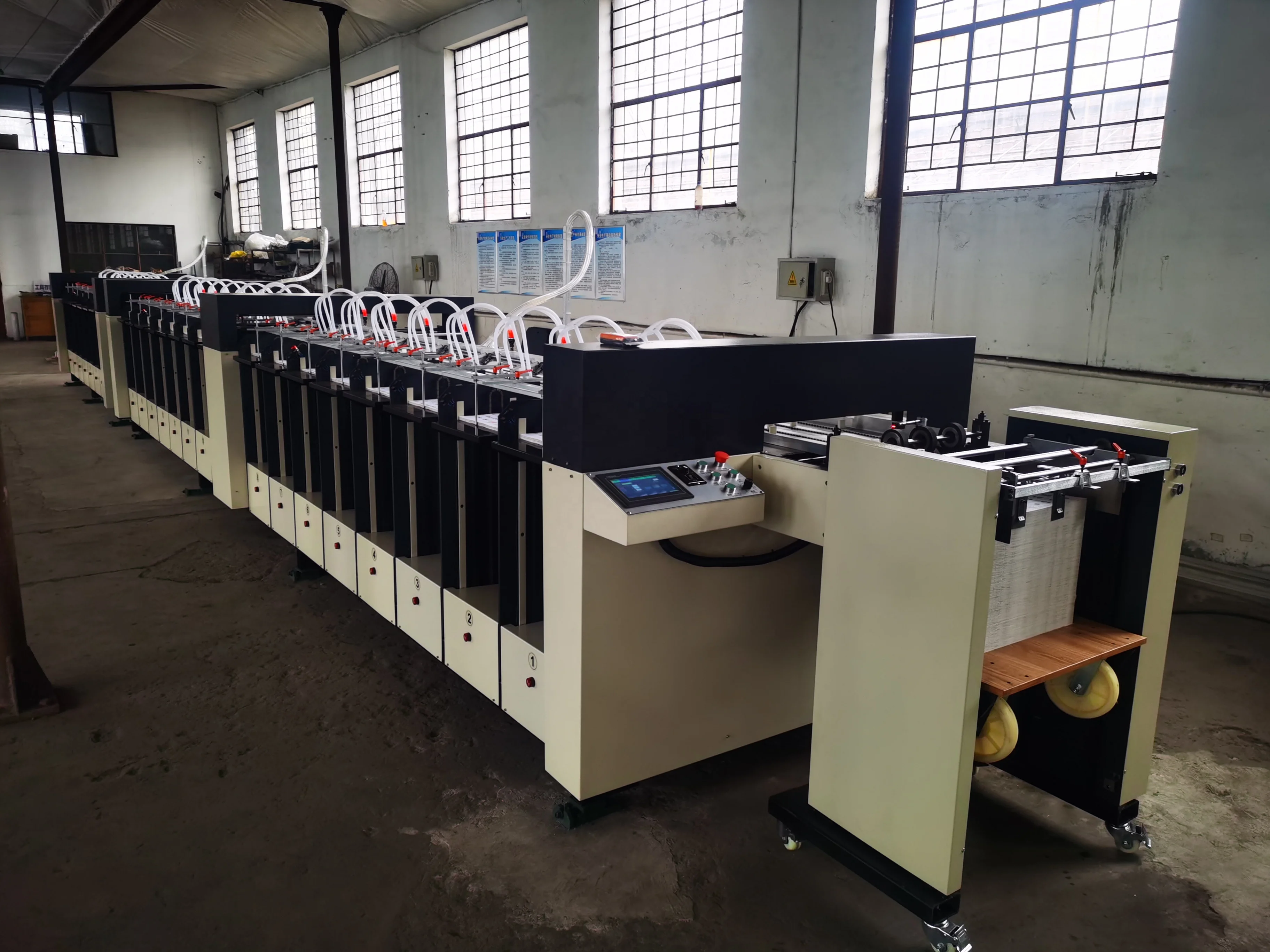 H655 Collating Paper Machine for Publish Newspaper Magazine