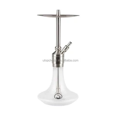 China shisha hookah factory wholesale customizable stainless steel shisha german PRO x stainless steel hookah