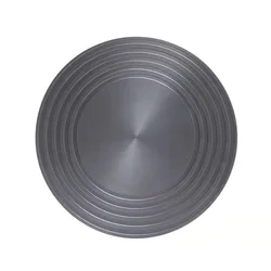 Round Aluminum Meat Fast Defrost Thawing Tray Kitchen 2 in 1 Aluminum Plate Fast Heating for Stovetop
