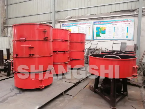 Small profitable concrete mixers pan cement mixer machine