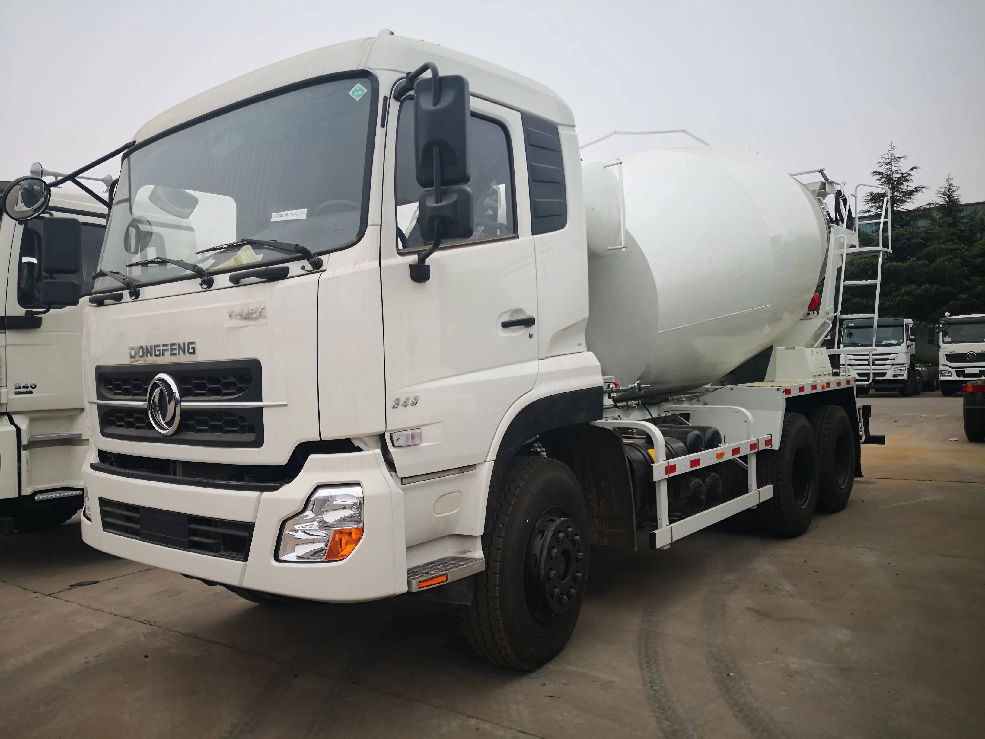 25T Dongfeng 6x4 10 м3 бетономешалка грузовик 340