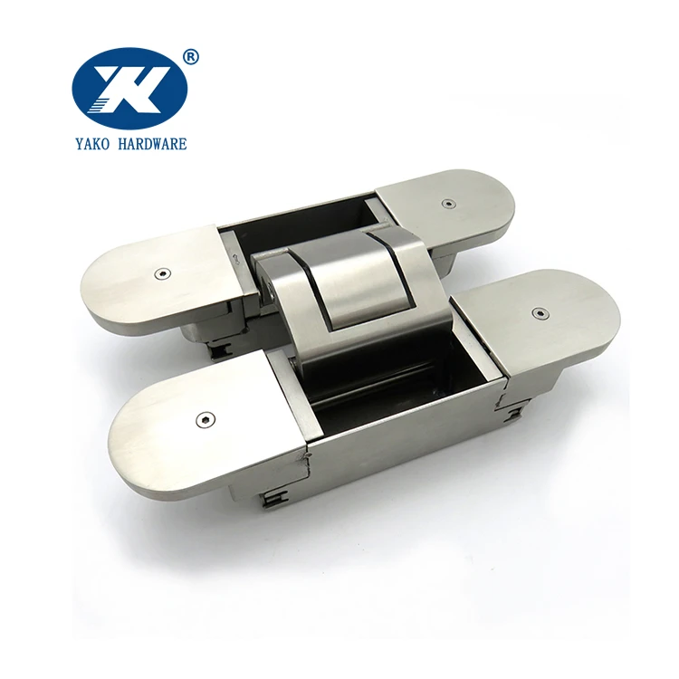 For 300kgs door weight Invisible Hinge Zinc Alloy 3D Adjustable Concealed Door Hinge