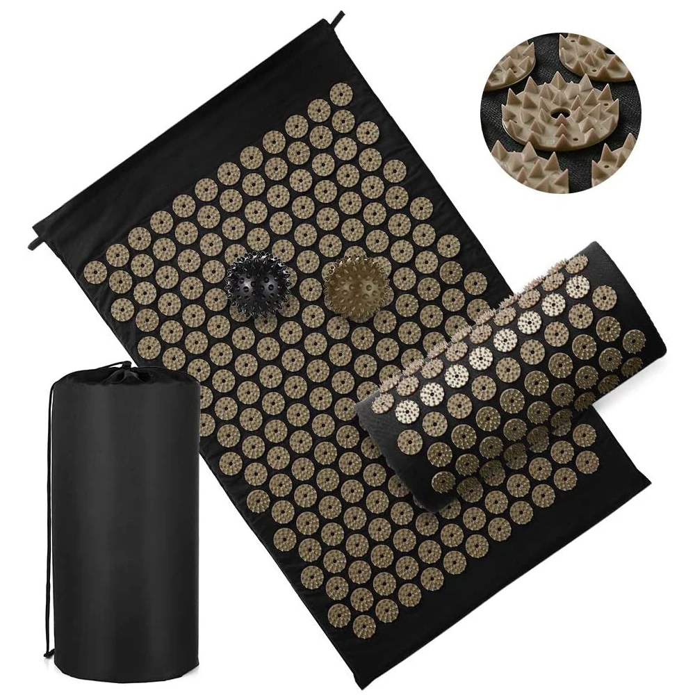 Harbour cotton fabric acupressure power mat for hip pain