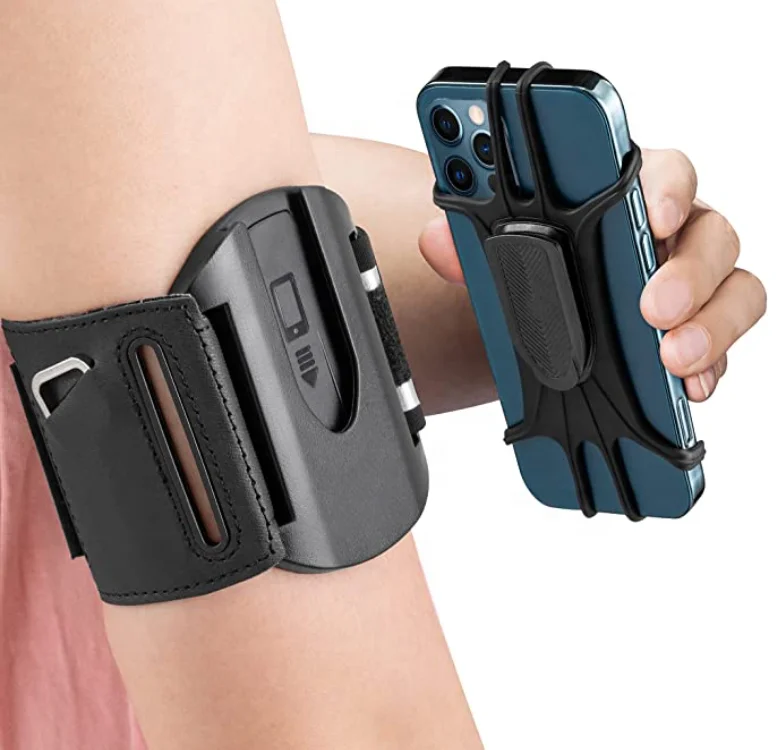 Detachable Running Armband Fit Cell Phone Size 4.5-7.0 inch Screen for Women Men Sports