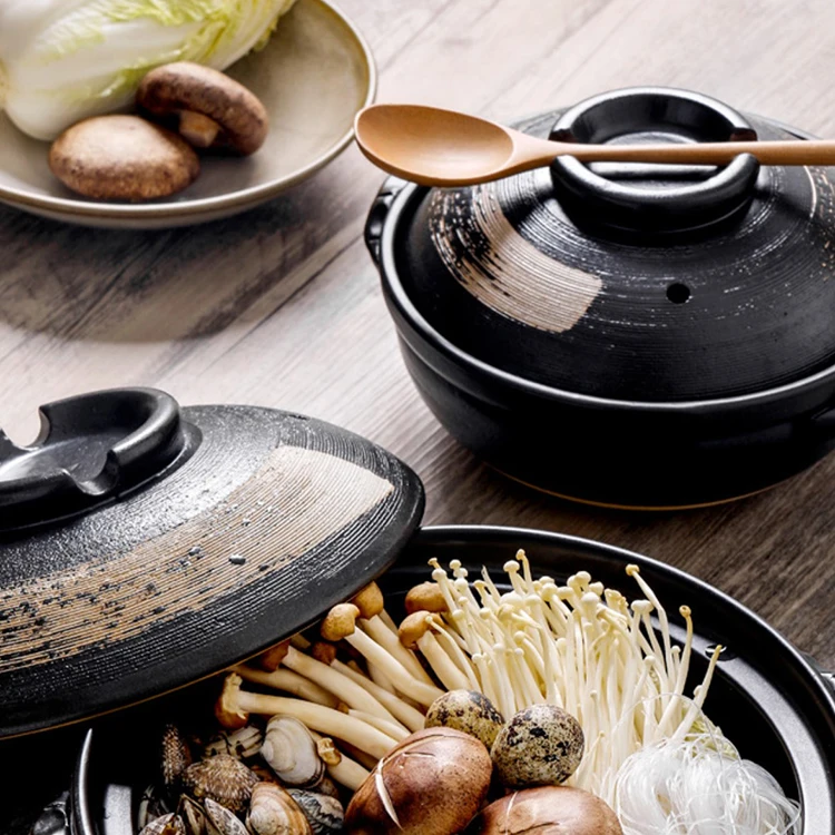 China manufacturer practical pot set cookware set cooking ceramic pots for cooking