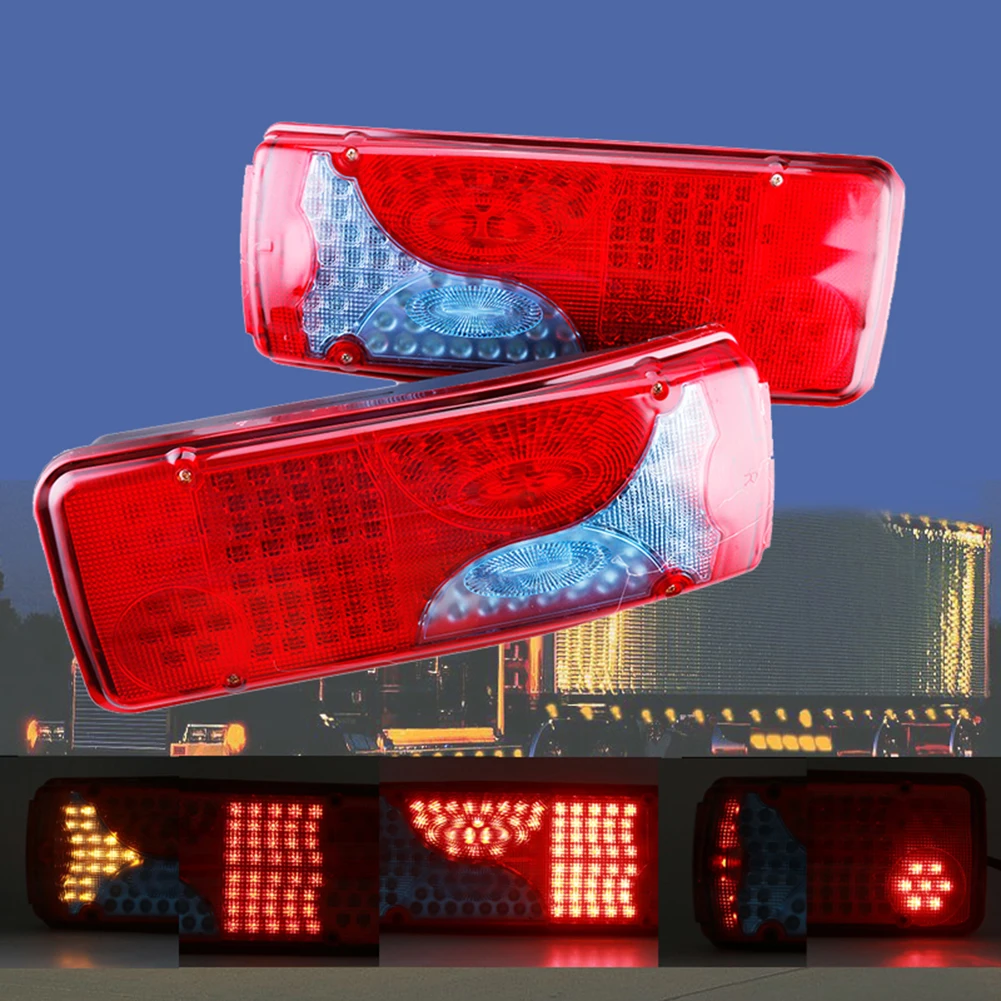 car truck Tail Lights LED Truck Lorry Trailer For Scania Volvo Iveco Renault Mitsubishi  MAN/Man waterproof LED taillights