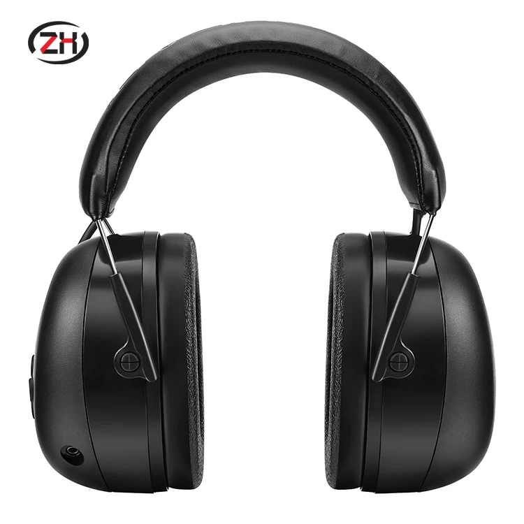 2023 Safety Hearing Protection Earphone with V5.0 Bluetooth With USB  Ear Muff Noise Cancelling Ce Approval Sport Headphones