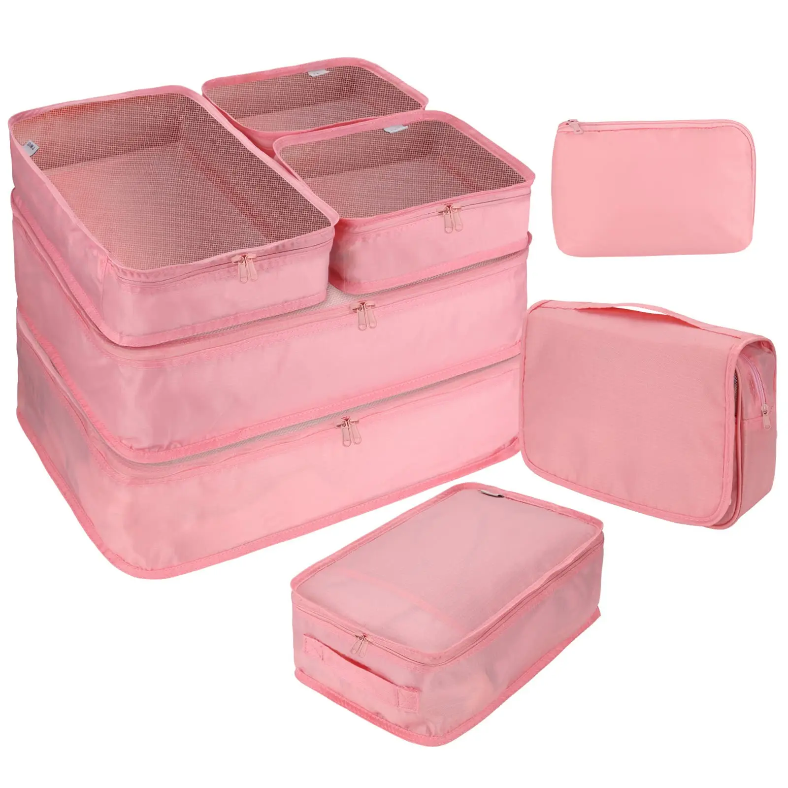 Custom Logo Travel Organizer Bags Set Shoe Cosmetic Clothes Storage Bag